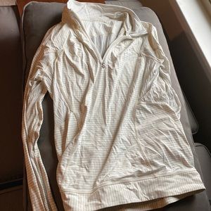 Cream lululemon pullover